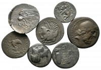 Lot of ca. 7 greek bronze coins / SOLD AS SEEN, NO RETURN!<br><br>very fine<br><br>