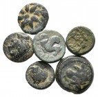 Lot of ca. 6 greek bronze coins / SOLD AS SEEN, NO RETURN!<br><br>nearly very fine<br><br>