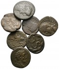 Lot of ca. 7 roman provincial bronze coins / SOLD AS SEEN, NO RETURN!<br><br>very fine<br><br>