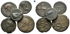 Lot of 5 roman provincial bronze coins / SOLD AS SEEN, NO RETURN!<br><br>very fine<br><br>