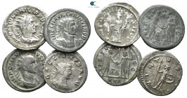 Lot of 4 roman coins / SOLD AS SEEN, NO RETURN!<br><br>very fine<br><br>