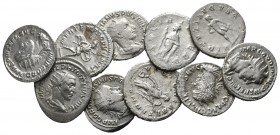 Lot of 10 roman antoniniani / SOLD AS SEEN, NO RETURN!<br><br>very fine<br><br>