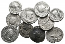 Lot of 10 roman antoniniani / SOLD AS SEEN, NO RETURN!<br><br>very fine<br><br>