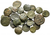 Lot of ca. 30 ancient bronze coins / SOLD AS SEEN, NO RETURN!
<br><br>nearly very fine<br><br>