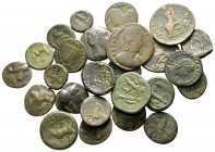 Lot of ca. 30 ancient bronze coins / SOLD AS SEEN, NO RETURN!
<br><br>nearly very fine<br><br>