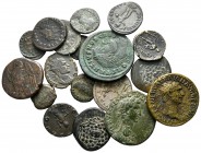 Lot of ca. 17 ancient bronze coins / SOLD AS SEEN, NO RETURN!<br><br>very fine<br><br>