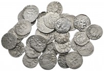 Lot of ca. 37 medieval silver coins / SOLD AS SEEN, NO RETURN!<br><br>very fine<br><br>