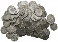 Lot of ca. 100 medieval silver coins / SOLD AS SEEN, NO RETURN!<br><br>very fine<br><br>