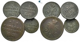 Lot of 4 russian coins / SOLD AS SEEN, NO RETURN!<br><br>very fine<br><br>