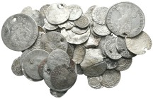 Lot of ca. 70 modern silver coins / SOLD AS SEEN, NO RETURN!<br><br>fine<br><br>