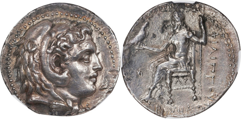 MACEDON. Kingdom of Macedon. Philip III, 323-317 B.C. AR Tetradrachm (16.99 gms)...