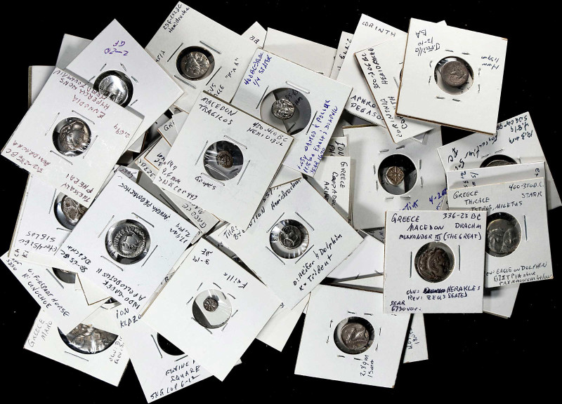 MIXED LOTS. Group of Silver Types and Denominations (73 Pieces). Average Grade: ...