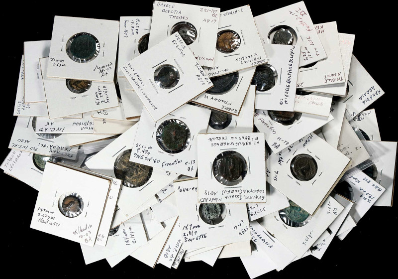 MIXED LOTS. Group of Bronze Issues (82 Pieces). Average Grade: FINE.
A large gr...