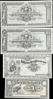 ECUADOR. Lot of (4). Banco Sur Americano. 1, 20 & 100 Sucres, 1920. P-S251r, S253r & S254r. Remainders. About Uncirculated to Uncirculated.

Estimat...