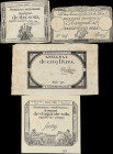 FRANCE. Lot of (4). Republique Francaise & Domaines Nationaux. Mixed Denomination, 1792-93. P-A53, A55, A56 & A76. Fine to Extremely Fine.

Estimate...