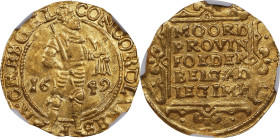 NETHERLANDS. Gelderland. Ducat, 1649. NGC MS-61.
Fr-237; KM-5. Weight: 3.46 gms.

Estimate: $400.00- $600.00