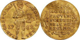 NETHERLANDS. Utrecht. Ducat, 1788. Utrecht Mint. EXTREMELY FINE.
Fr-285; KM-7.4.

Estimate: $200.00- $300.00