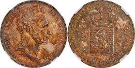 NETHERLANDS. 2-1/2 Gulden, 1840. Utrecht Mint. William I. NGC Unc Details--Cleaned.
Dav-234; KM-67.

Estimate: $200.00- $300.00