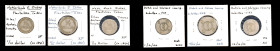 NETHERLANDS EAST INDIES. Plantation Tokens. Sumatra. Asahan. Tabak Maatschappij "Silau". Trio of Tokens (3 Pieces), ND (ca. 1890). Average Grade: VERY...