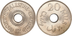 PALESTINE. 20 Mils, 1940. London Mint. PCGS MS-64.
KM-5.

Estimate: $60.00- $100.00