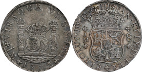 PERU. 8 Reales, 1772-LIMA JM. Lima Mint. Charles III. NGC EF-45.
KM-64.2. Pillar, One Dot. Last year of the Pillar type.
Ex: Dan Holmes Collection
...