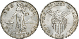 PHILIPPINES. Peso, 1909-S. San Francisco Mint. PCGS MS-62.
KM-172; Allen-17.04.

Estimate: $200.00- $400.00