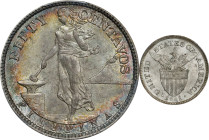 PHILIPPINES. 50 Centavos, 1921. Manila Mint. PCGS MS-63.
KM-171; Allen-14.10.

Estimate: $75.00- $150.00