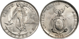 PHILIPPINES. 50 Centavos, 1945-S. San Francisco Mint. PCGS MS-66.
KM-183; Allen-15.02.

Estimate: $175