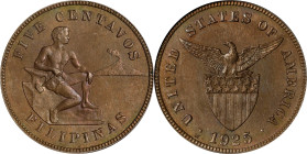 PHILIPPINES. 5 Centavos, 1925-M. Manila Mint. NGC MS-64.
KM-164; Allen-4.12. SCARCE date.

Estimate: $337.5