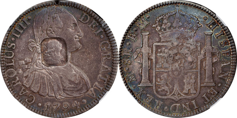 GREAT BRITAIN. Great Britain - Mexico. Dollar (5 Shillings), ND (1804). George I...