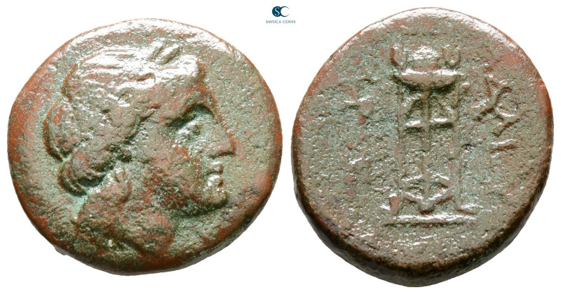 Kings of Thrace. Seleukid. Adaios 253-243 BC. 
Bronze Æ

22 mm, 8,91 g


...