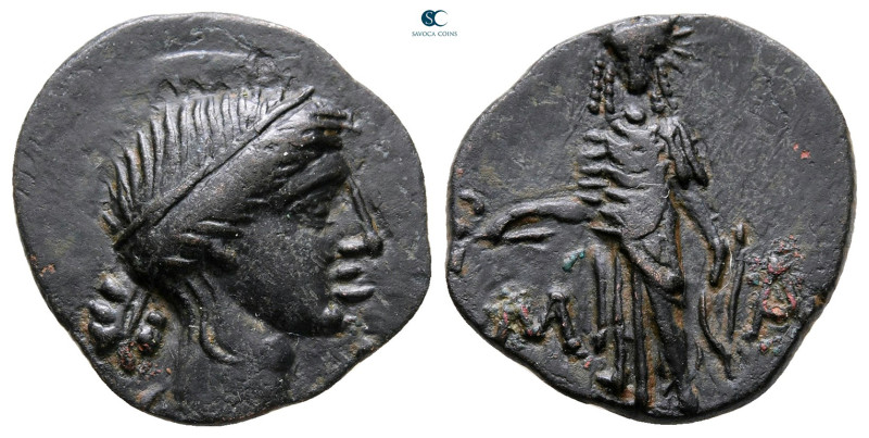 Lycia. Masikytes circa 25-15 BC. 
Bronze Æ

20 mm, 3,83 g



Very Fine