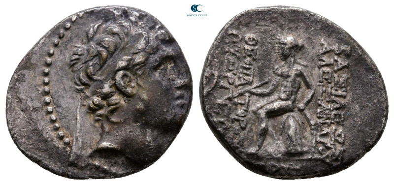 Seleukid Kingdom. Antioch on the Orontes. Alexander I Balas 152-145 BC. 
Drachm...