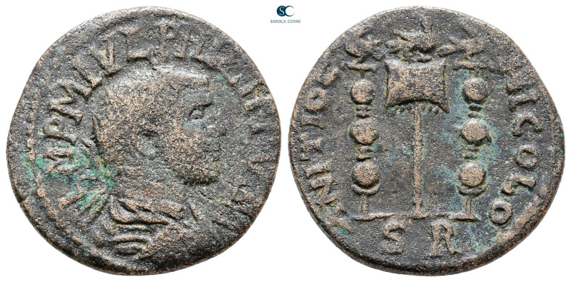 Pisidia. Antioch. Philip I Arab AD 244-249. 
Bronze Æ

25 mm, 8,71 g



V...