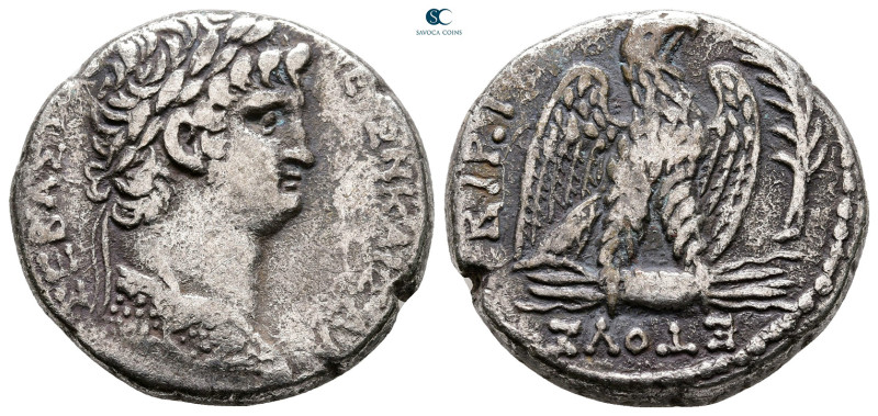 Seleucis and Pieria. Antioch. Nero AD 54-68. 
Tetradrachm AR

25 mm, 13,96 g...