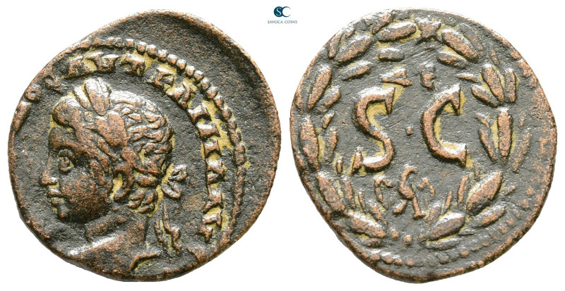 Seleucis and Pieria. Antioch. Elagabal AD 218-222. 
Bronze Æ

20 mm, 5,83 g
...