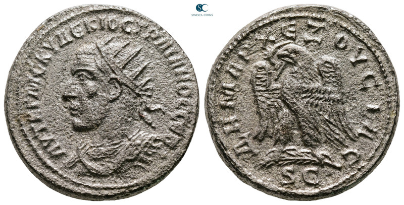 Seleucis and Pieria. Antioch. Trajan Decius AD 249-251. 
Billon-Tetradrachm

...