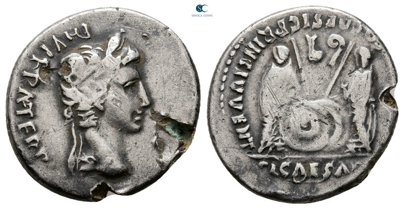 Augustus 27 BC-AD 14. Lugdunum
Fourreé Denarius Æ

20 mm, 3,24 g



Very ...