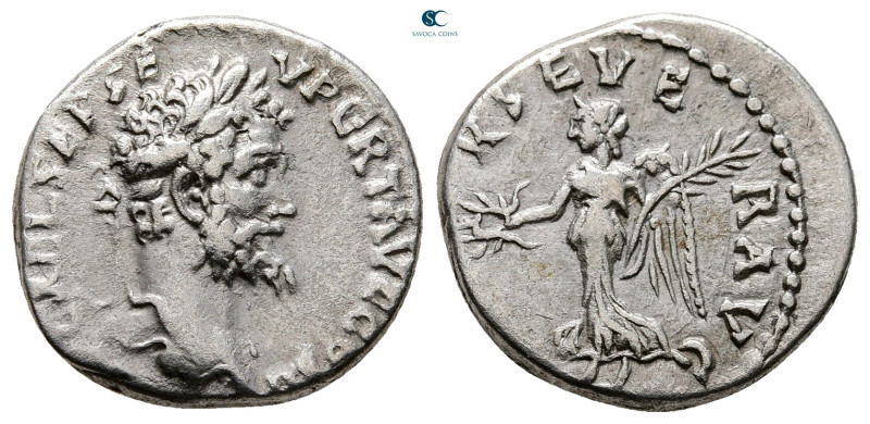 Septimius Severus AD 193-211. Emesa
Denarius AR

17 mm, 3,55 g



Very Fi...