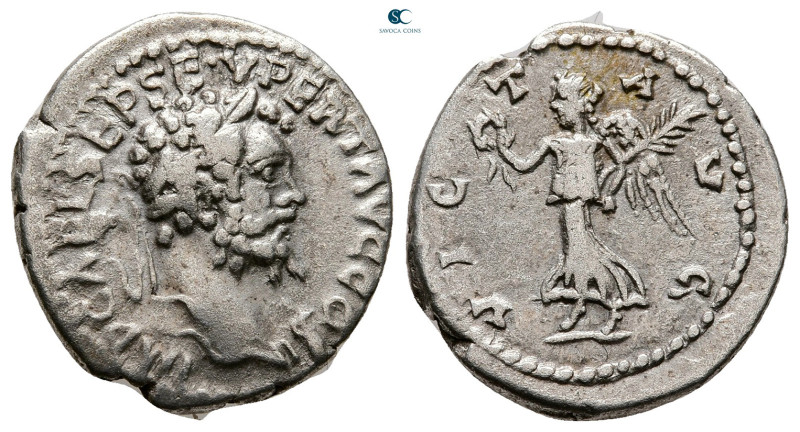 Septimius Severus AD 193-211. Emesa
Denarius AR

20 mm, 3,25 g



Very Fi...