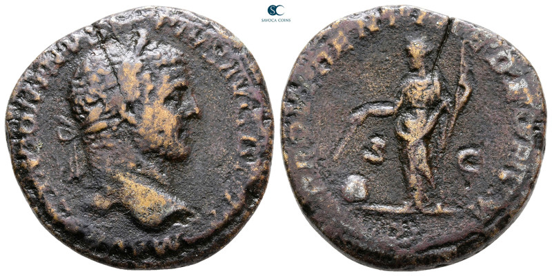 Caracalla AD 198-217. Rome
Sestertius Æ

31 mm, 20,80 g



Fine