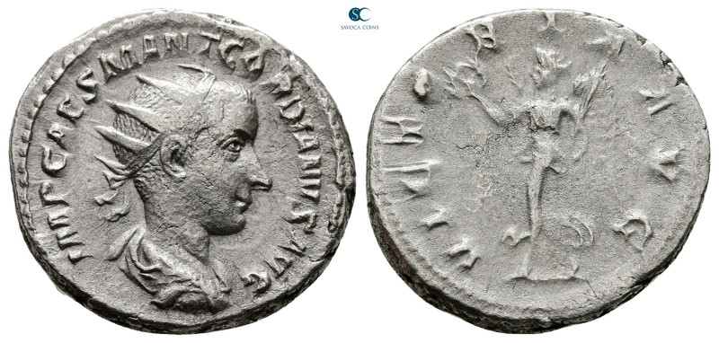 Gordian III AD 238-244. Rome
Antoninianus AR

22 mm, 5,22 g



Very Fine