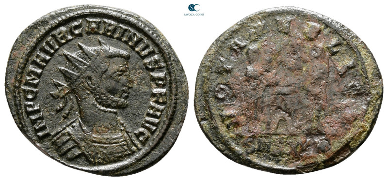 Carinus AD 283-285. Siscia
Antoninianus Æ

23 mm, 3,74 g



Fine