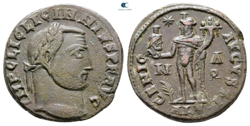 Licinius I AD 308-324. Alexandria
Follis Æ

21 mm, 4,68 g



Very Fine