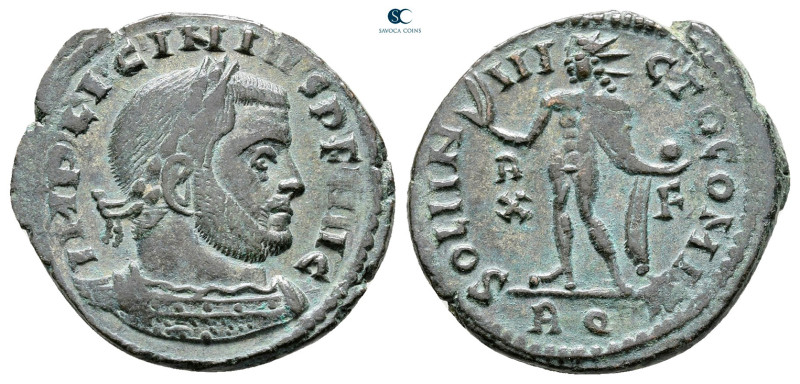 Licinius I AD 308-324. Rome
Follis Æ

21 mm, 3,30 g



Very Fine