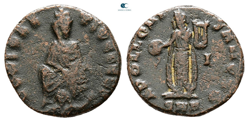 Time of Maximinus II AD 310-313. Antioch
Follis Æ

15 mm, 1,65 g



Good ...