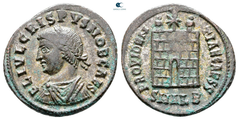 Crispus, as Caesar AD 316-326. Alexandria
Follis Æ

20 mm, 2,87 g



Very...