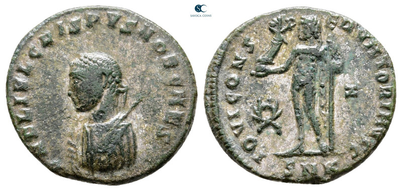 Crispus, as Caesar AD 316-326. Cyzicus
Follis Æ

19 mm, 2,52 g



Nearly ...