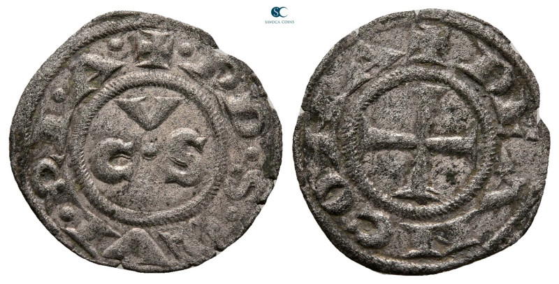 Italy. Ancona circa AD 1200-1300. 
Denaro BI

17 mm, 0,53 g



Good Very ...