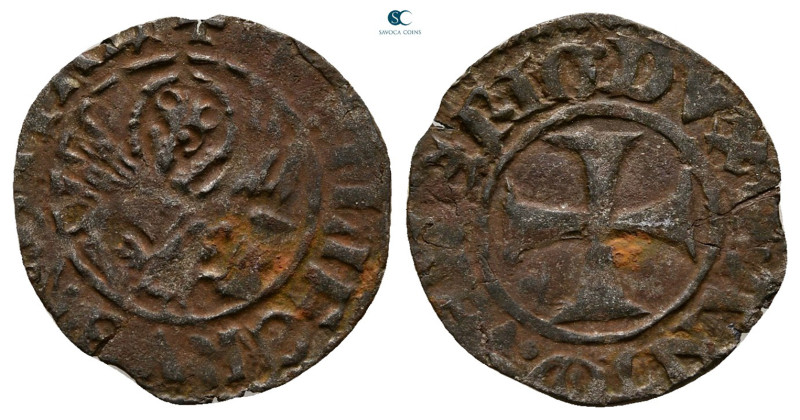 Italy. Venezia (Venice). Antonio Venier AD 1382-1400. 
Tornesello BI

16 mm, ...